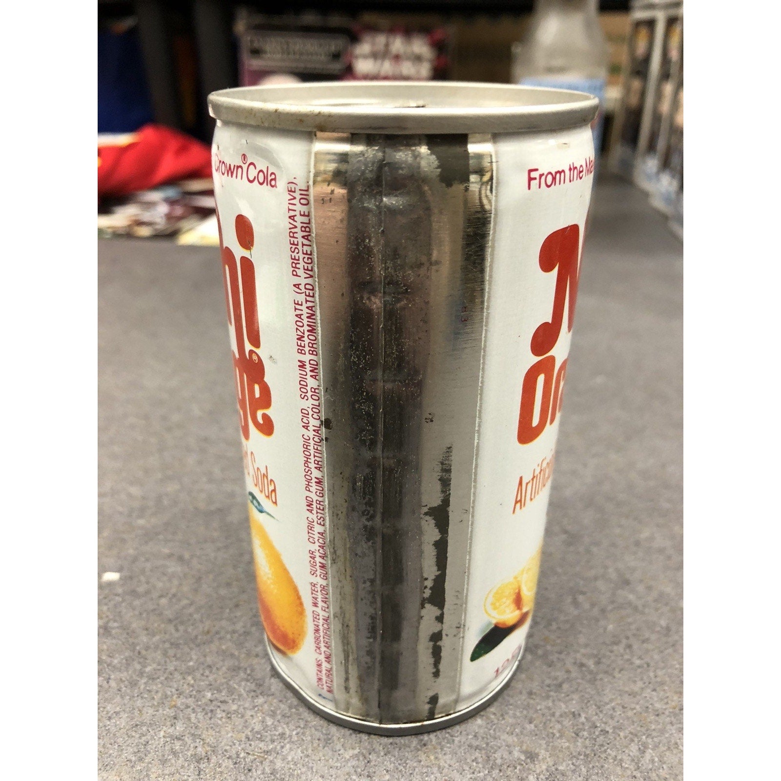 Henry Winkler Signed 1970's Nehi Happy Days Fonzie Orange Soda can, #3 PSA Auto