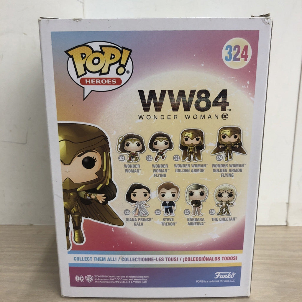 Pop! Wonder Woman Golden Armor Flying #324