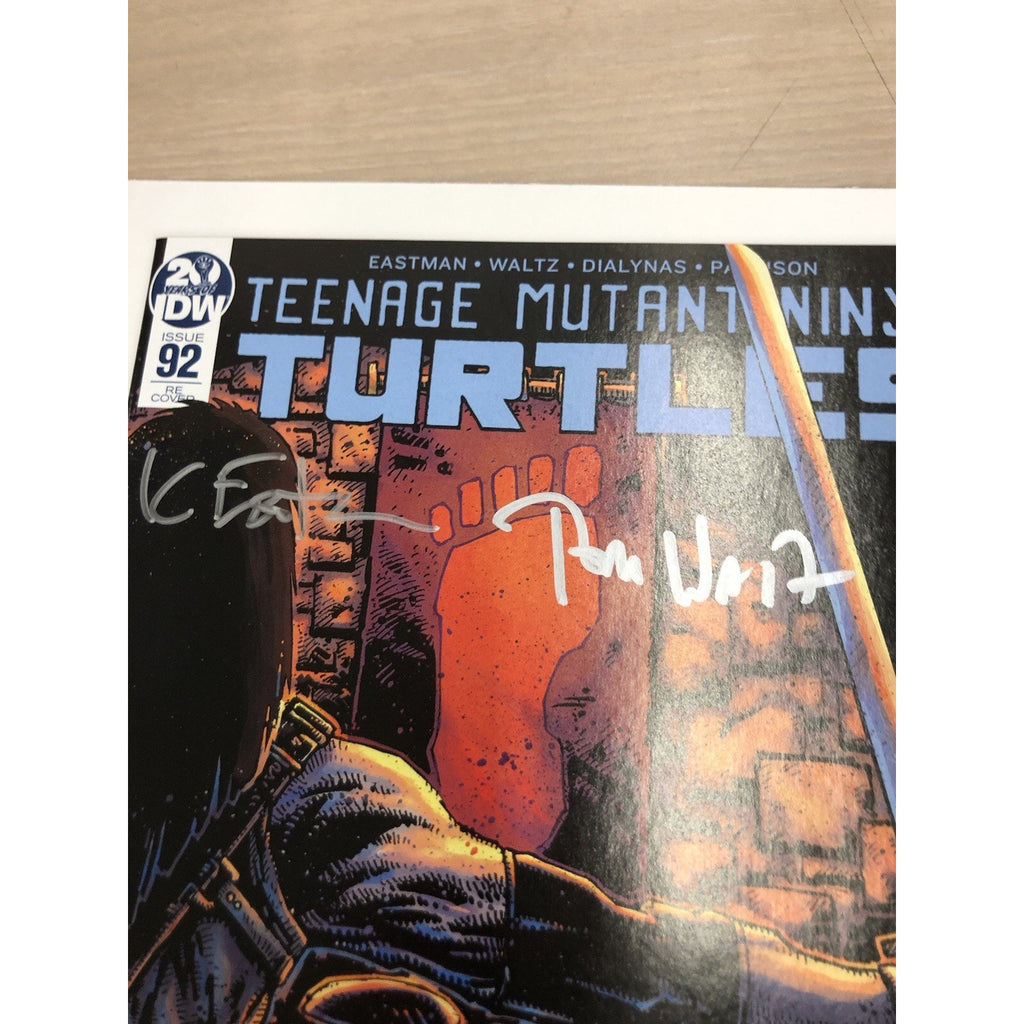 TMNT #92 IDW Comics And Ponies SIGNED BY KEVIN EASTMAN And Tom Waltz