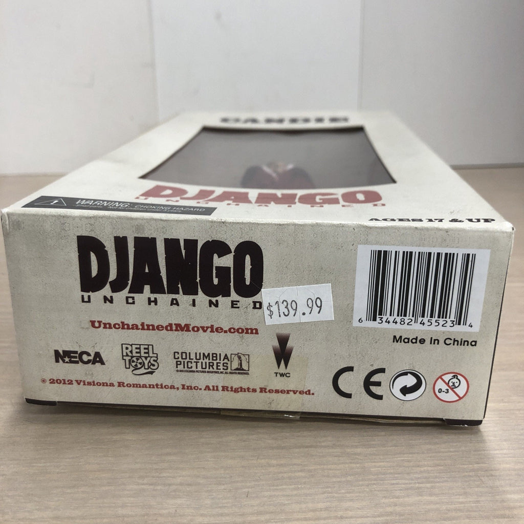 Django Unchained 8" Action Figure - Candie -NECA Reel Toy -2012 NIB RARE