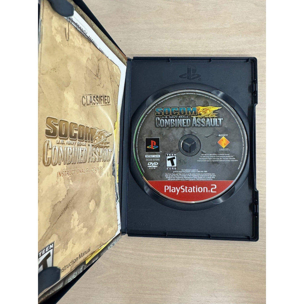 SOCOM U.S. Navy SEALs Combined Assault Greatest Hits PlayStation 2 Video Game
