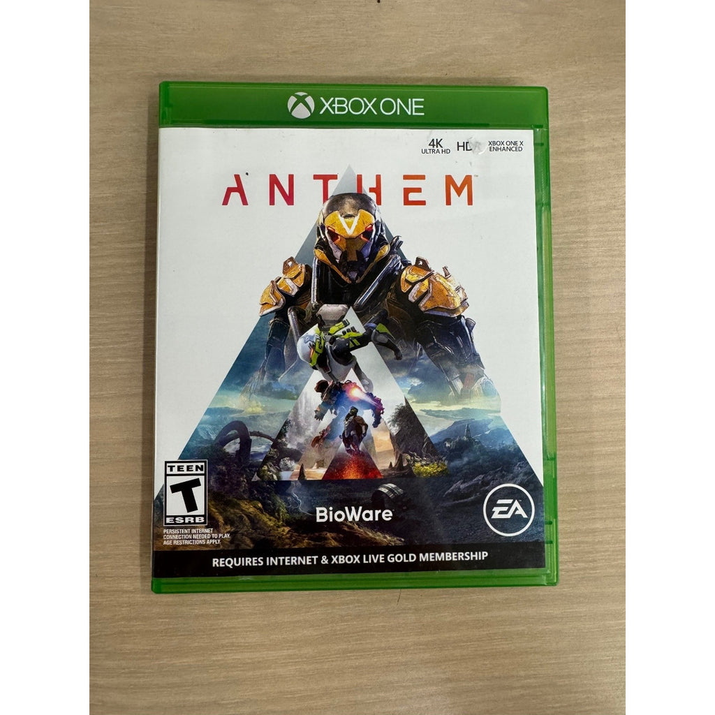 Anthem Xbox One Video Game 4K Ultra HD HDR Multiplayer Action RPG