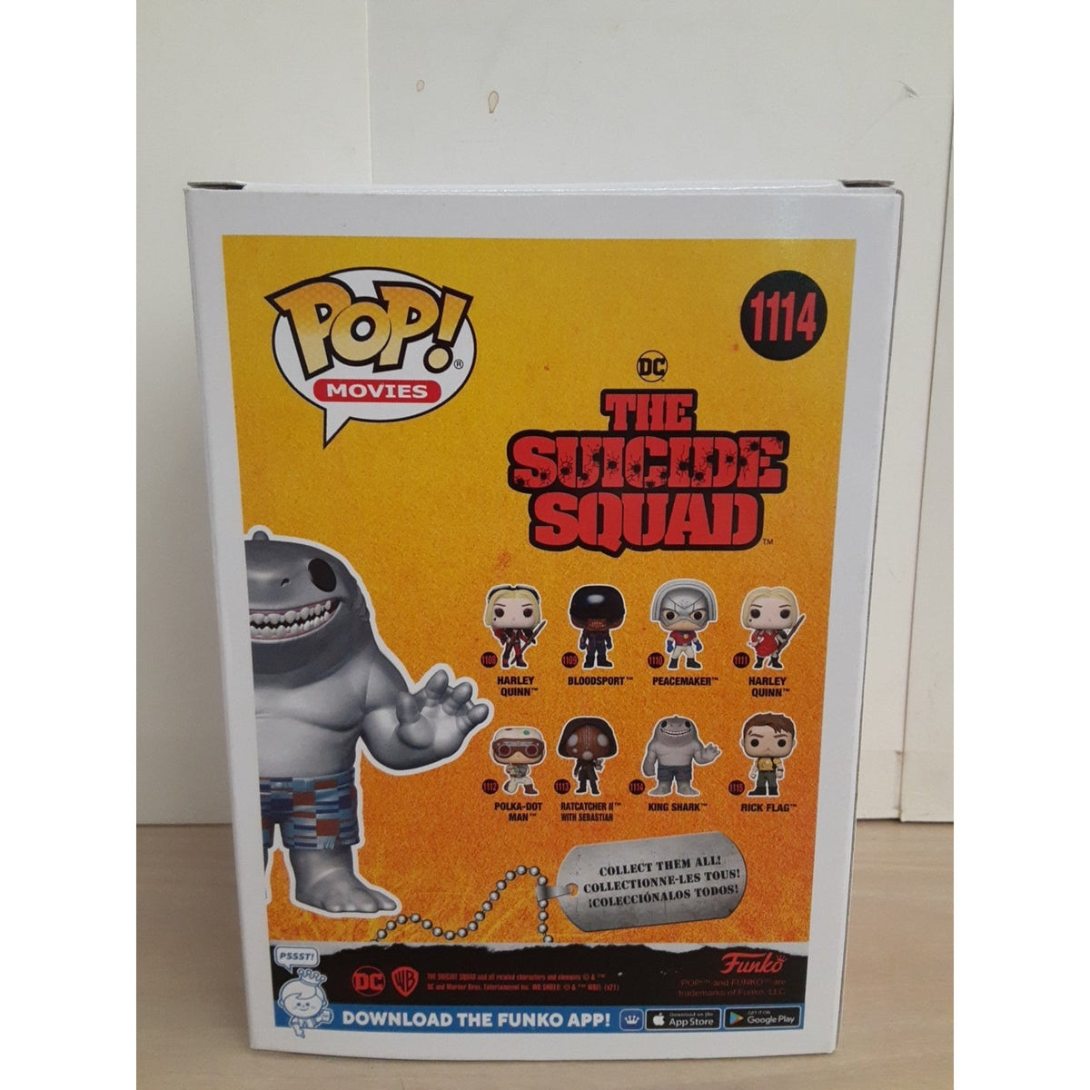 Pop! King Shark (Metallic) DC Fandom Shop Exclusive #1114