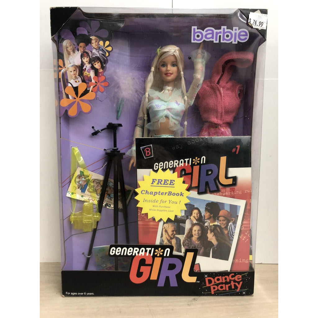 1999 GENERATION GIRL BARBIE Doll DANCE PARTY Vintage Mattel 48571 Chapter Book