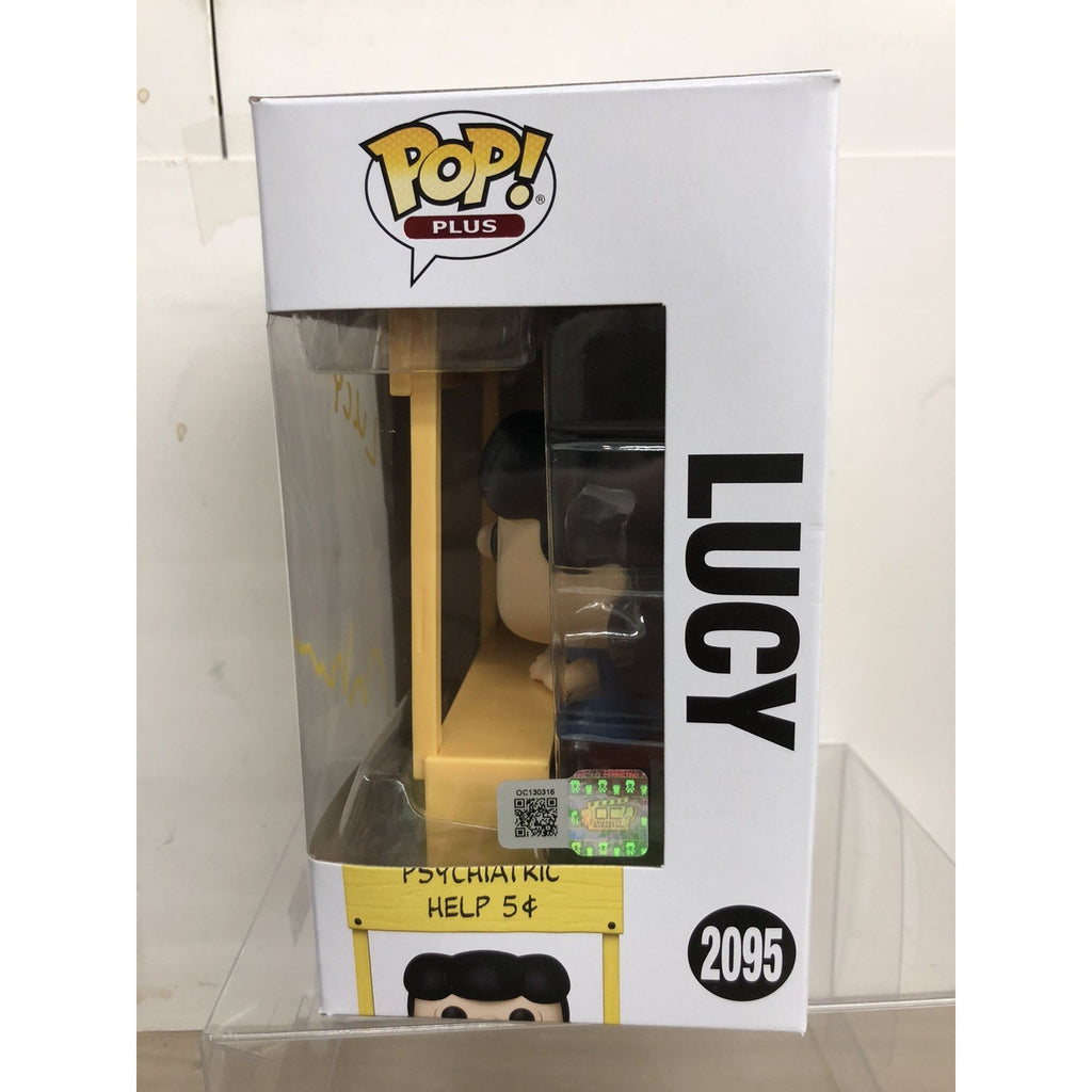 Melanie Kohn Autographed Signed Quoted Funko Pop #2095 LUCY Peanuts W/ CoA