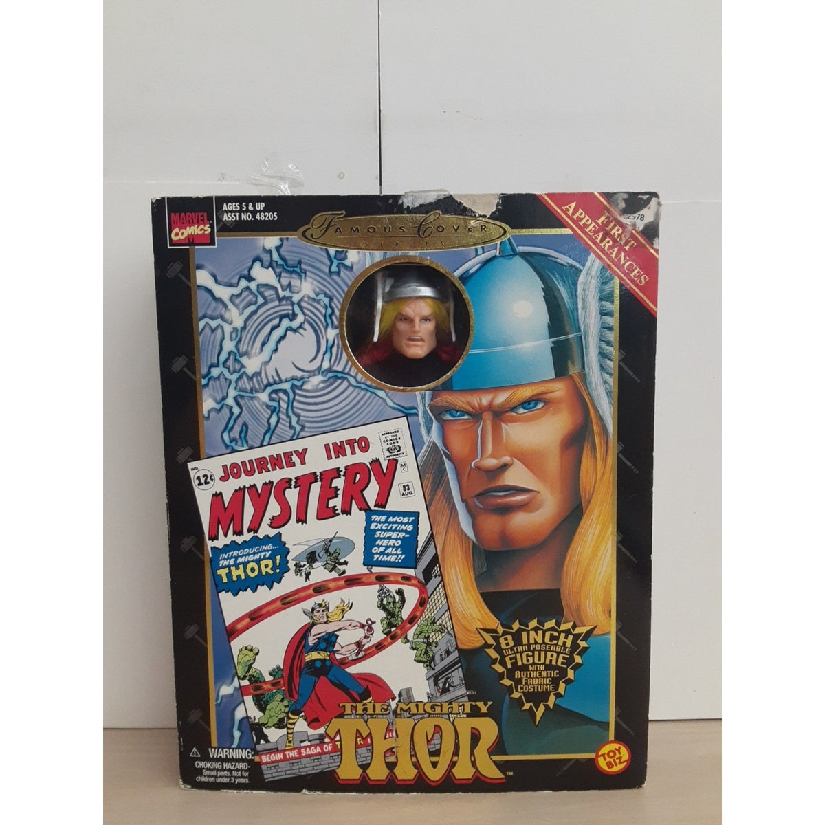 1998 ToyBiz Marvel Famous Covers The Mighty Thor Action Figure