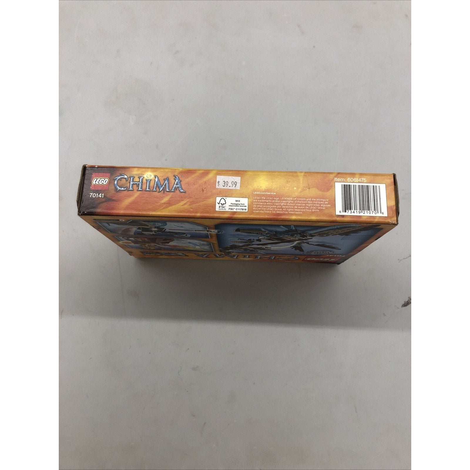 LEGO LEGENDS OF CHIMA: Vardy's Ice Vulture Glider (70141)