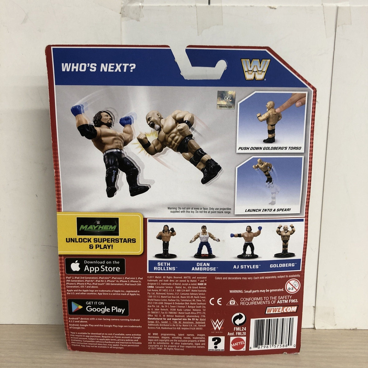 WWE Goldberg Mattel Retro Series 3 Figure