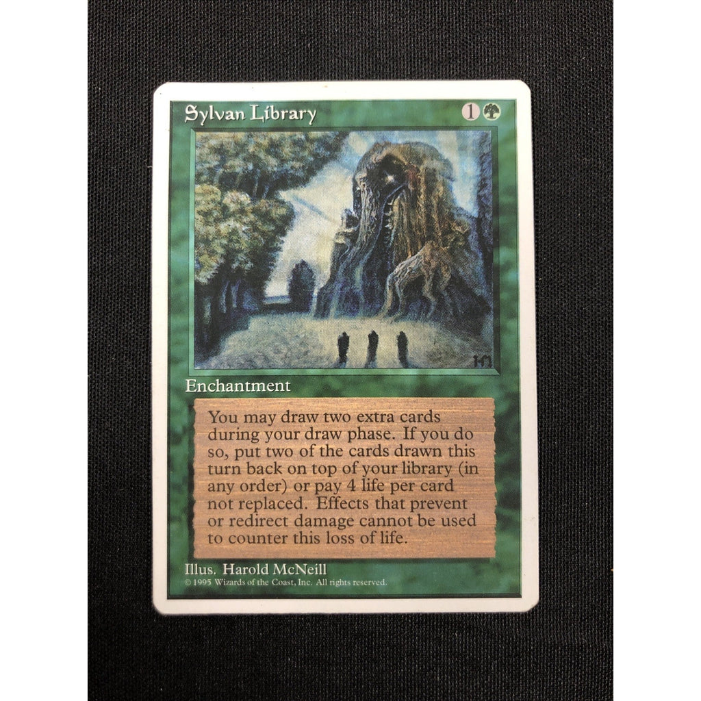Sylvan Library MTG Core Set 4th Edition Regular