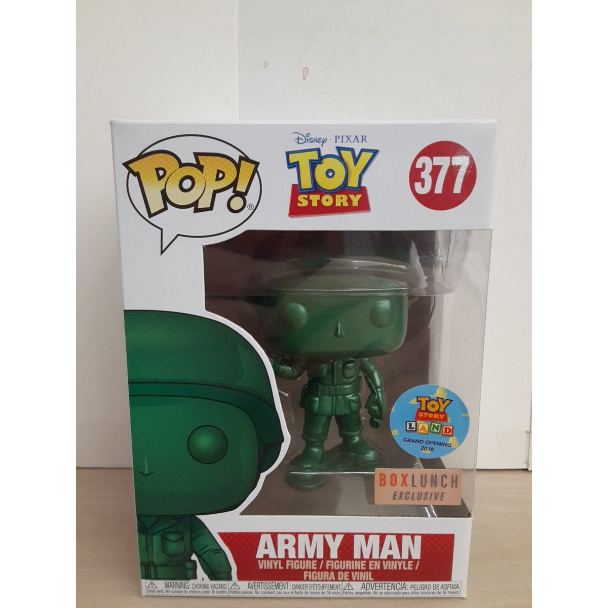Pop! Army Man (Metallic) Box Lunch Exclusive #377