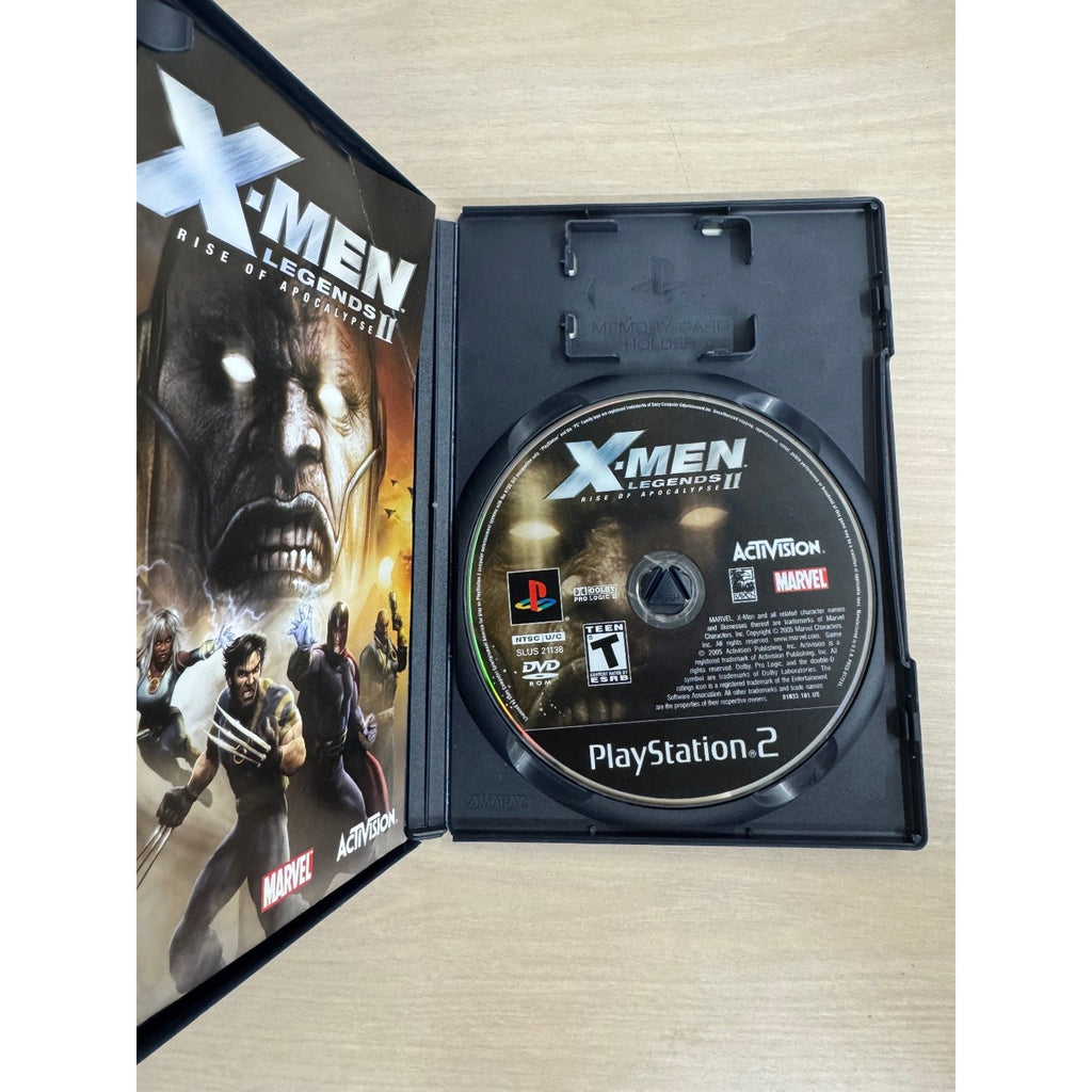 X-Men Legends II: Rise of Apocalypse PlayStation 2 Video Game Online Co-op