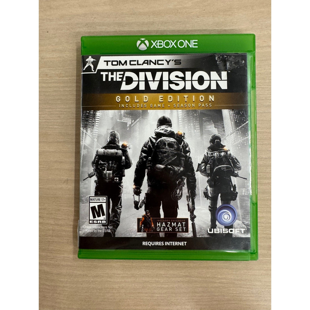 Tom Clancy's The Division Gold Edition Xbox One Video Game RPG Multiplayer