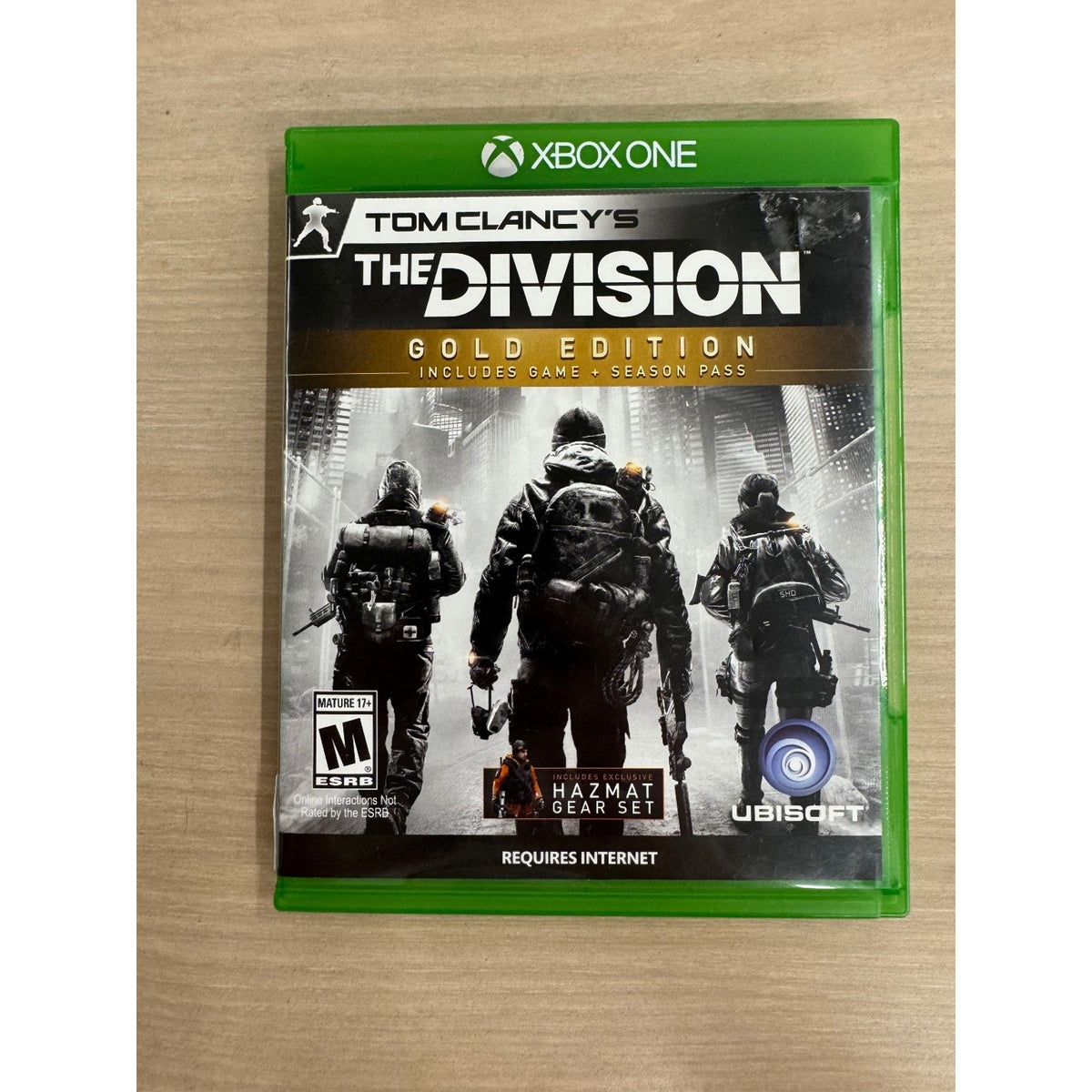 Tom Clancy's The Division Gold Edition Xbox One Video Game RPG Multiplayer
