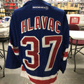Jan Hlavac Signed New York Rangers KOHO Authentic On-Ice Jersey #37 Auto