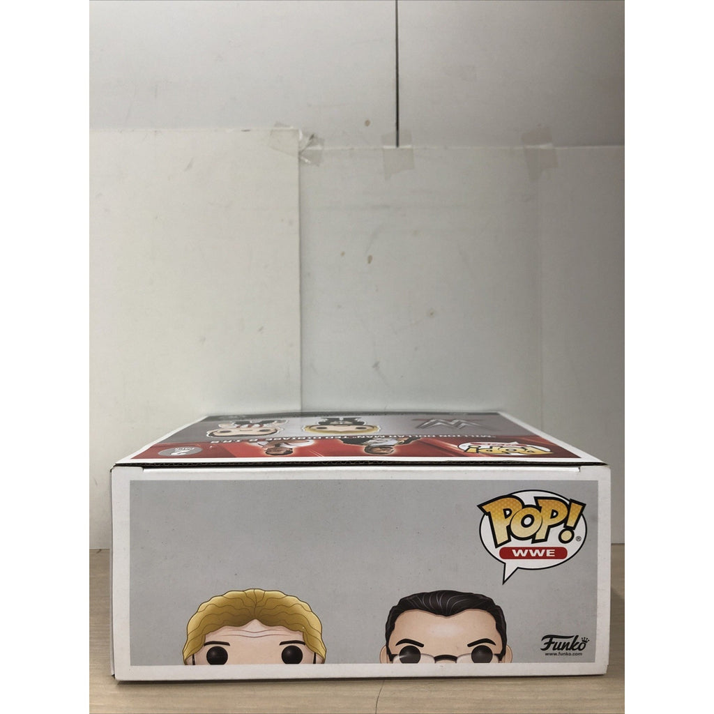 Funko : WWE - "Million Dollar Man" Ted DiBiase & I.R.S. 2 Pack Signed PSA COA