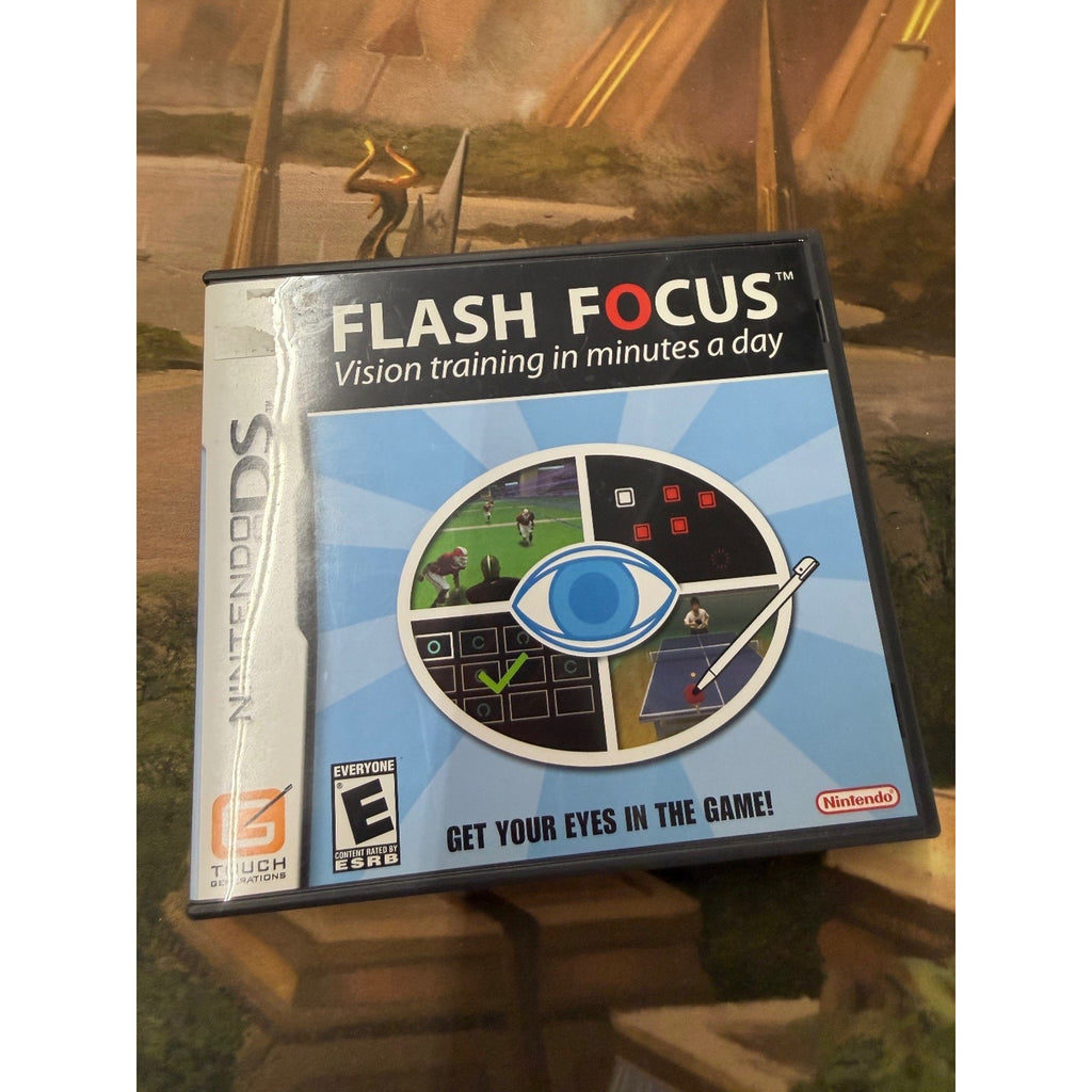 Flash Focus Nintendo DS Video Game Vision Training Eye Fitness