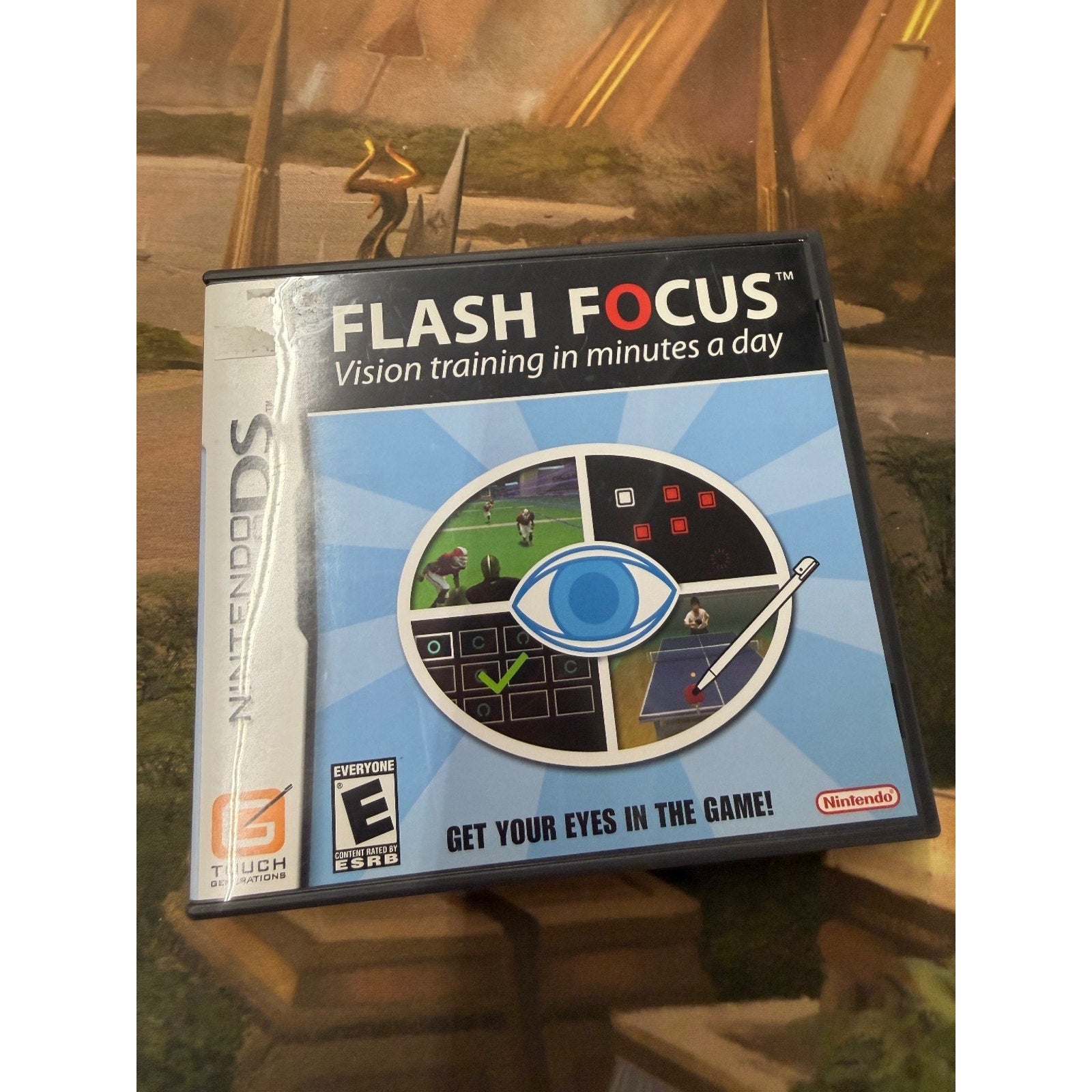 Flash Focus Nintendo DS Video Game Vision Training Eye Fitness