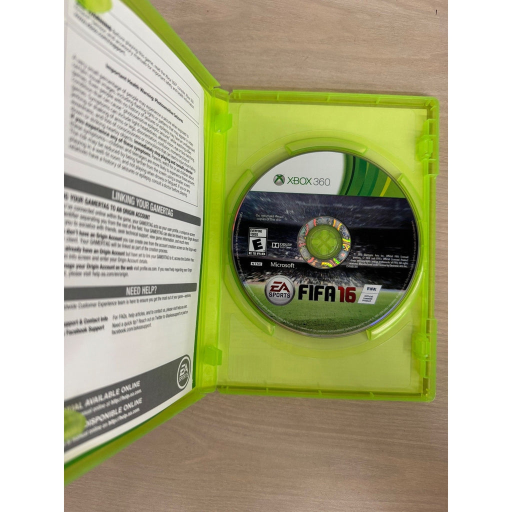 FIFA 16 Xbox 360 Video Game Soccer Sports Xbox Live Kinect Legends
