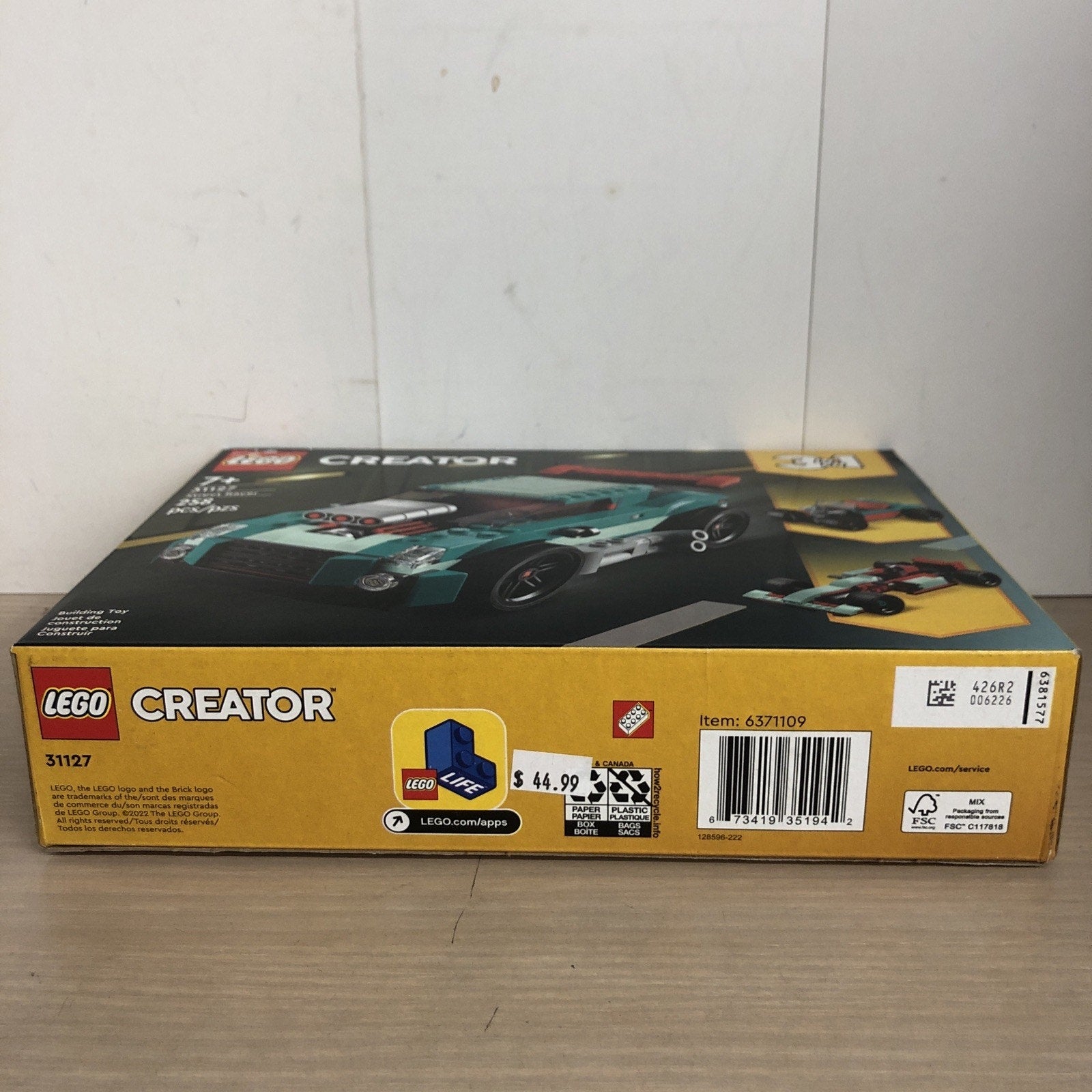 LEGO CREATOR: Street Racer (31127)