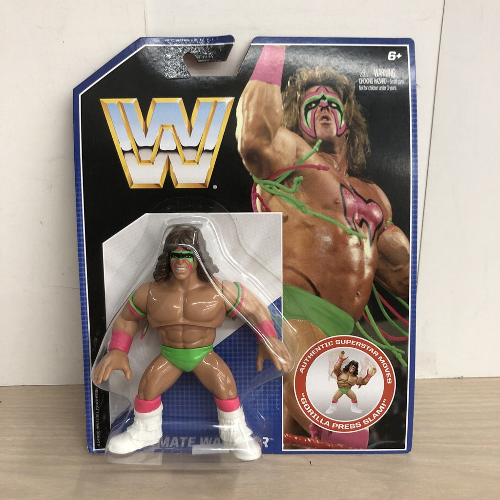 WWE Ultimate Warrior Mattel Retro Series 1 Hasbro Wrestling Figure WWF MOC