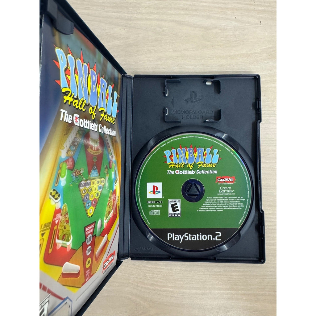 Pinball Hall of Fame The Gottlieb Collection PlayStation 2 PS2 Video Game Arcade