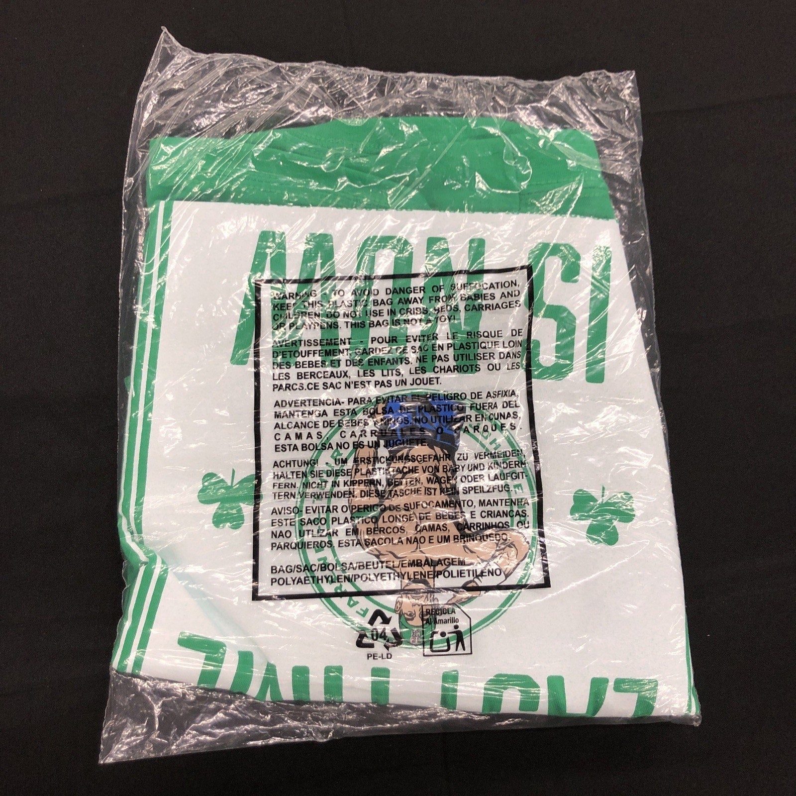 WWE John Cena Farewell Tour 2025 Boston Green T-Shirt 2XL