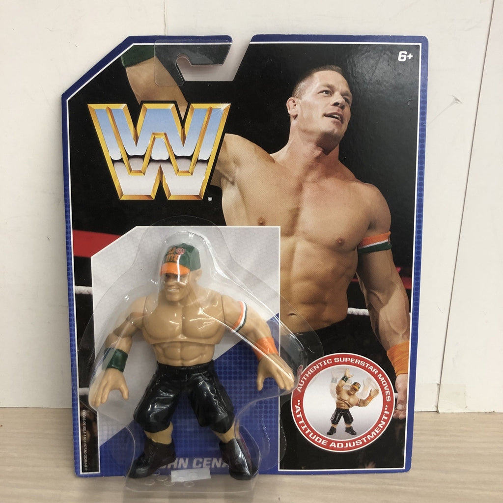 2016 WWE Mattel Retro 1 WWF Hasbro Style John Cena Figure
