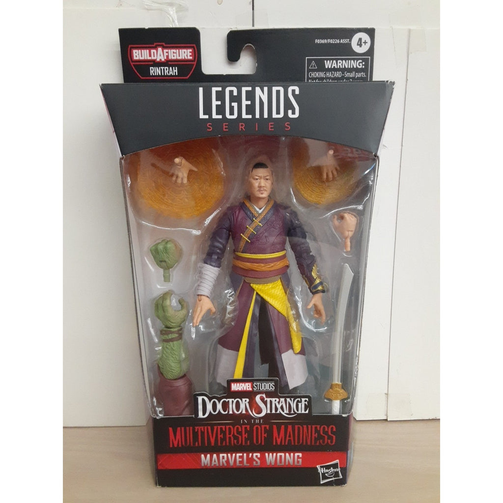 Marvel Legends Wong Dr. Strange Multiverse Madness 6" Figure Rintrah BAF Hasbro