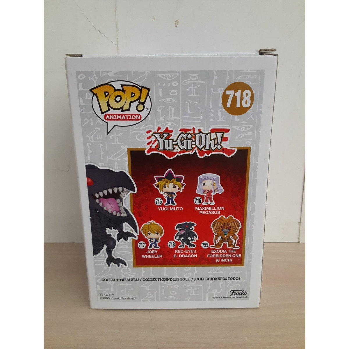 Funko Pop! Vinyl: Yu-Gi-Oh! - Red-Eyes Black Dragon #718