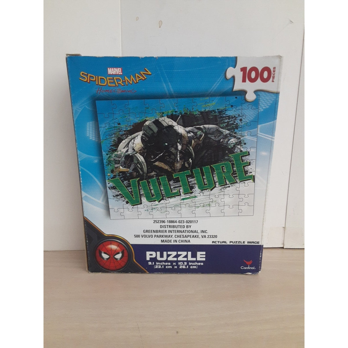 Marvel Spider-Man Homecoming Vulture 100 Piece Puzzle