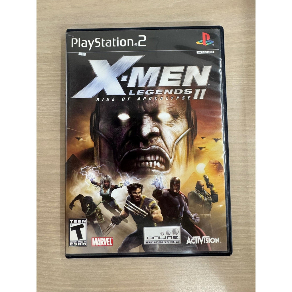X-Men Legends II: Rise of Apocalypse PlayStation 2 Video Game Online Co-op