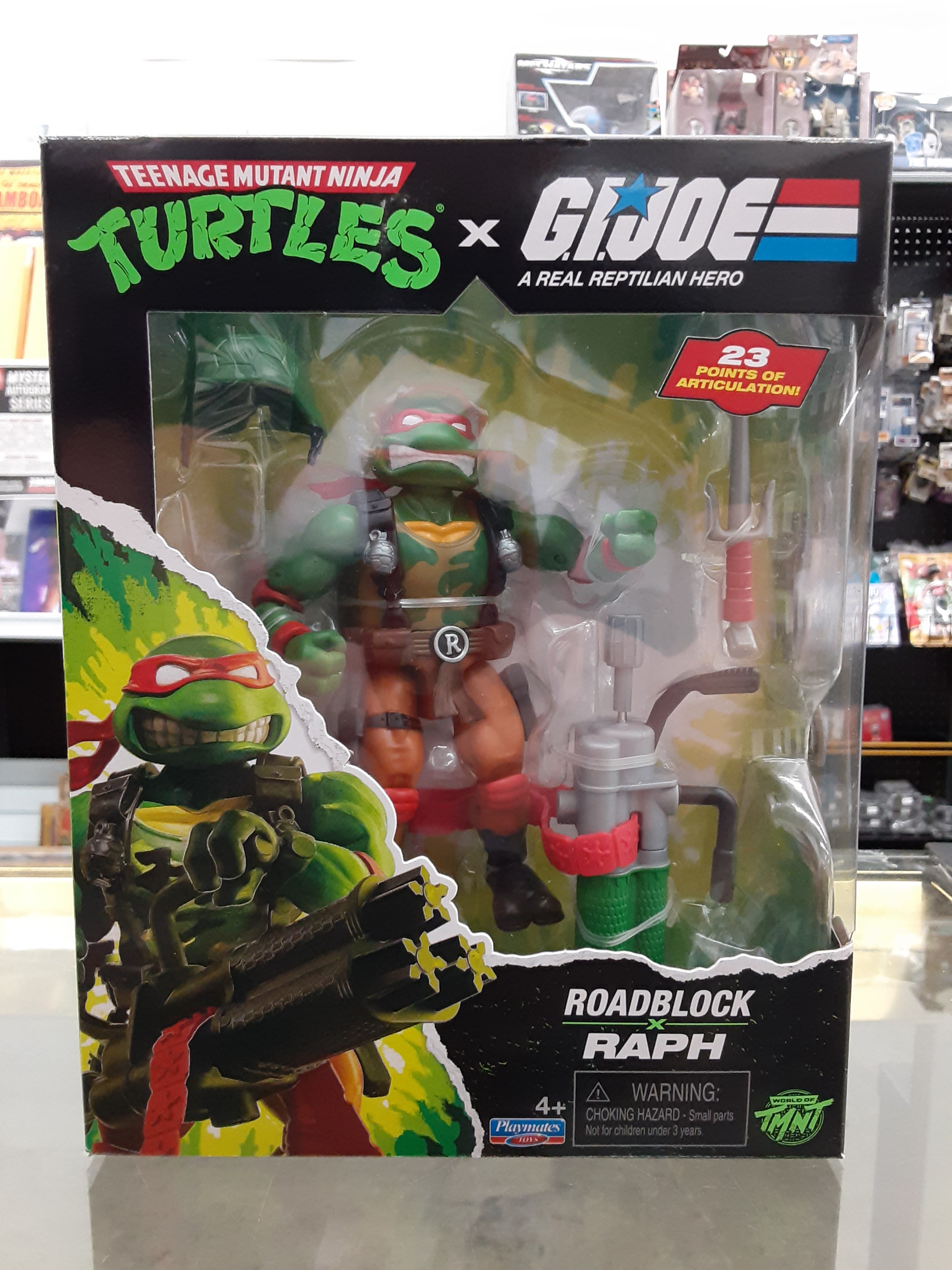 TMNT X G.I. Joe Roadblock X Raph