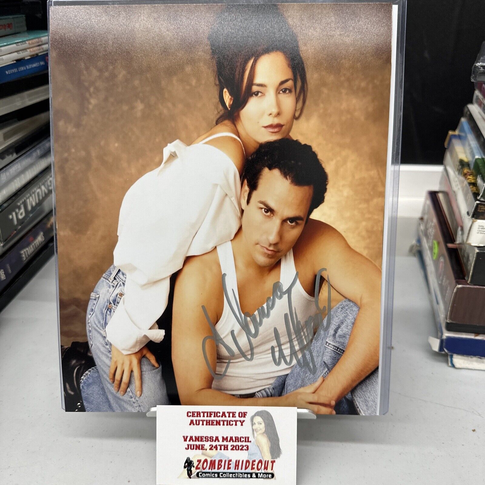 Vanessa Marcil Autographed 8X10 photo w/Store COA General Hospital, Vegas, 90210