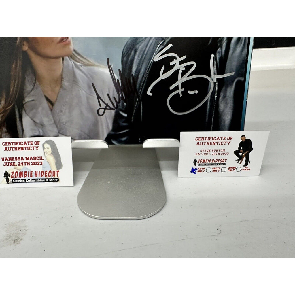 Vanessa Marcil And Steve Burton General Hospital Signed 8x10 Zombie Hideout COA