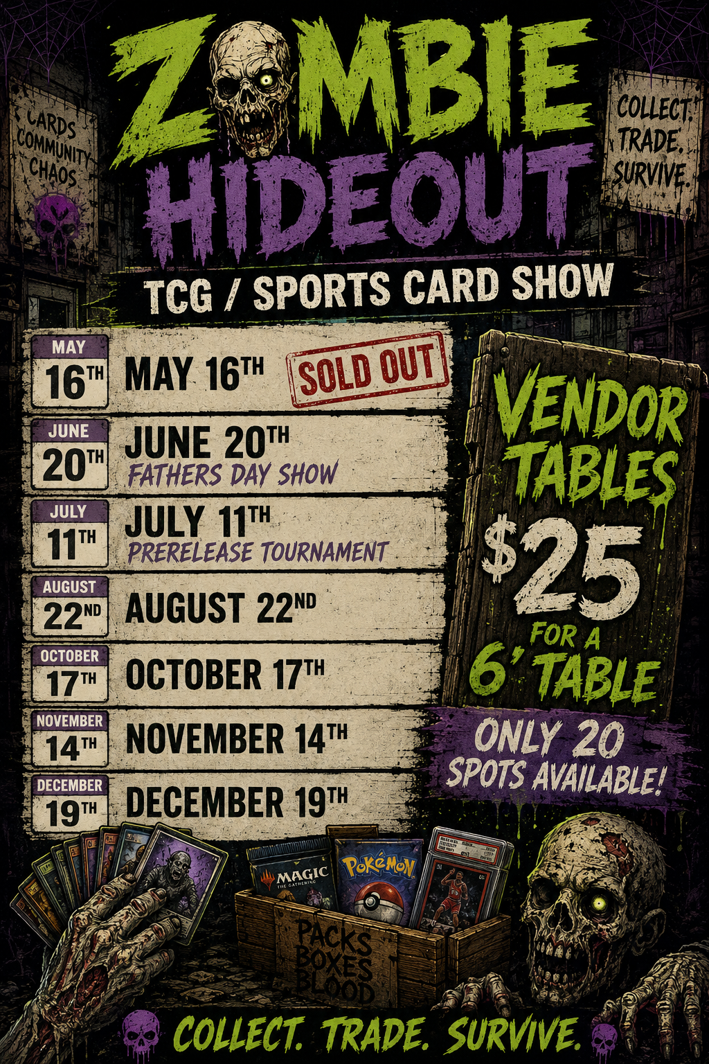 TCG/Sports Card Shows